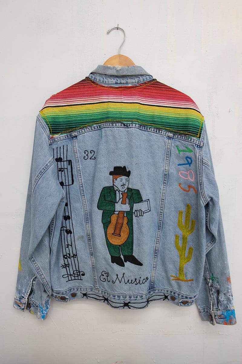 jada_jon_the musician_reworked vintage denim jacket_seeing america_america martin_joanne artman gallery