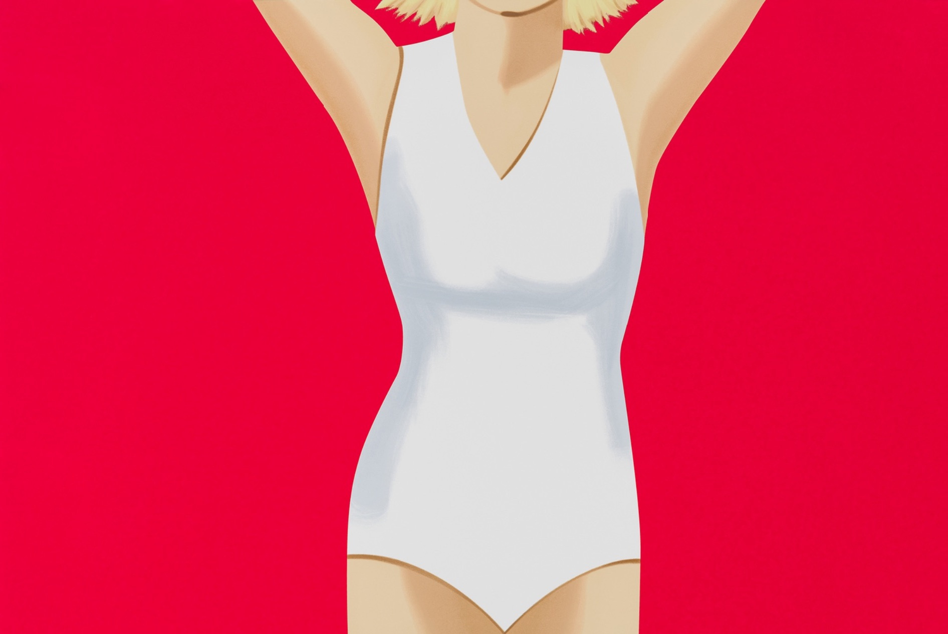 Alex Katz_Coca-Cola Girl 2_Edition 17 of 60_2019_Screenprint on Saunders Waterford 425gsm paper_40x60inches unframed_signed and numbered in pencil